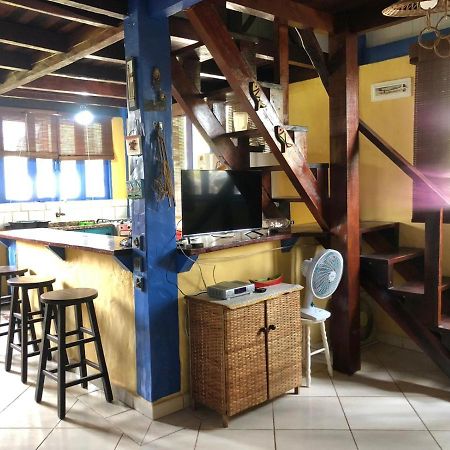Chalés no centro de Bombinhas Esterno foto