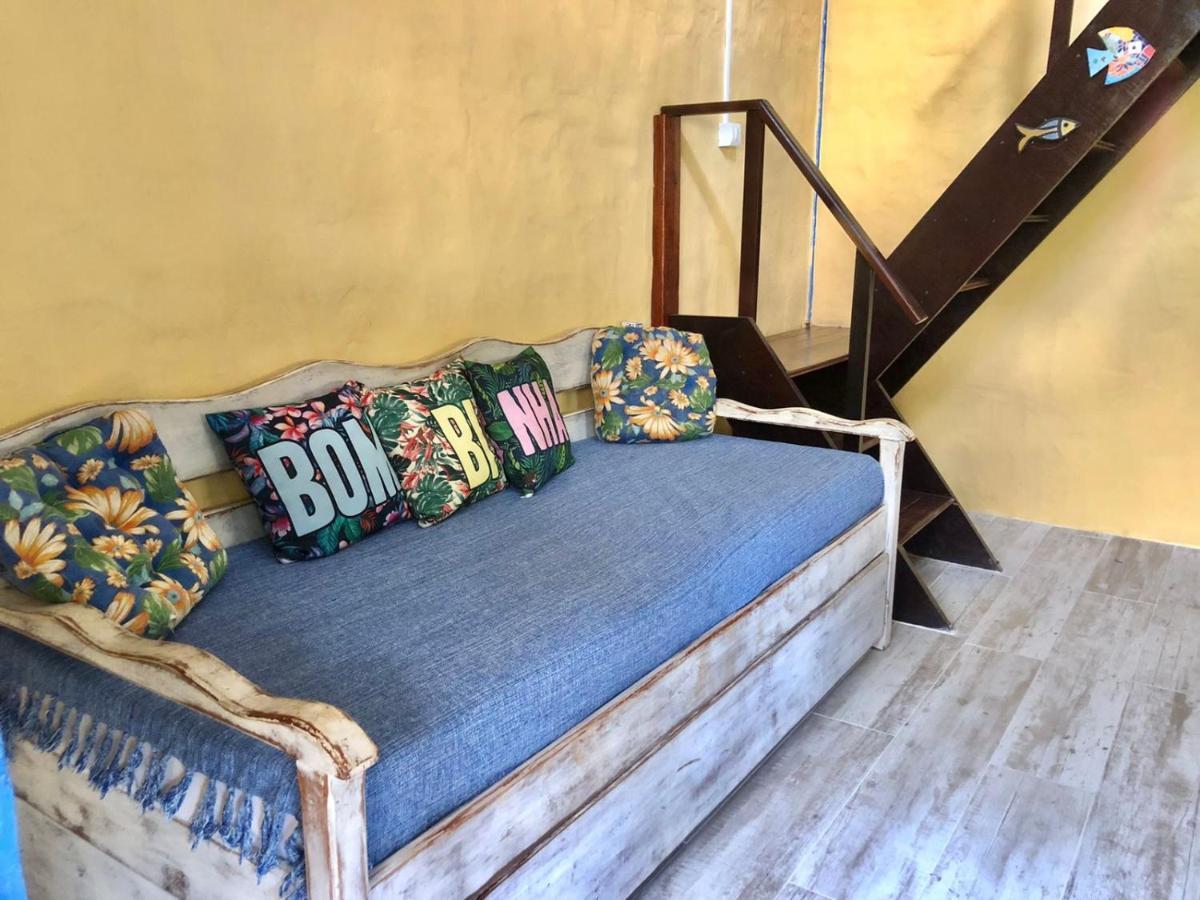 Chalés no centro de Bombinhas Esterno foto