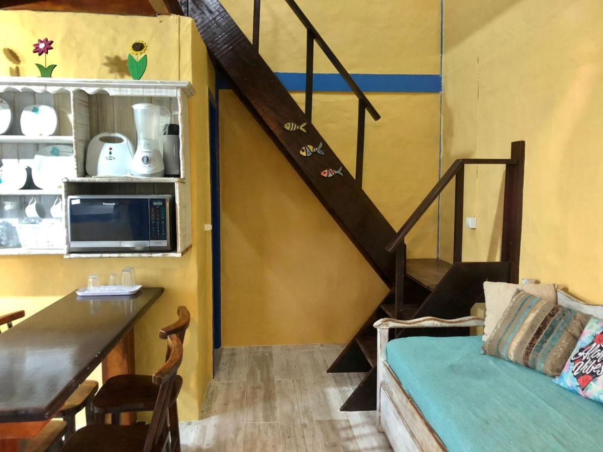 Chalés no centro de Bombinhas Esterno foto