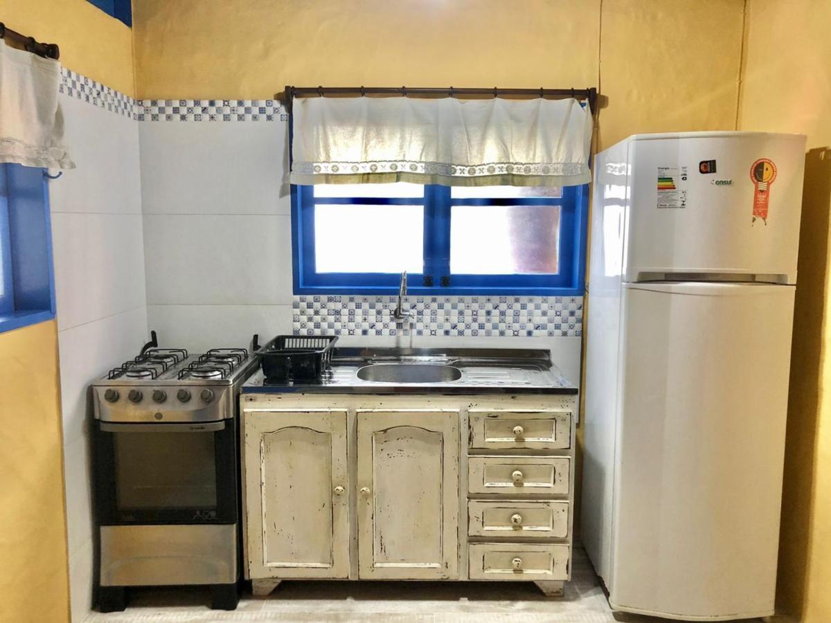 Chalés no centro de Bombinhas Esterno foto